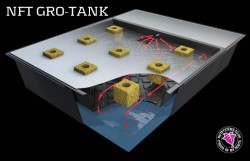 Hydroponické techniky - Gro-Tank NFT - aktivní hydroponický systém od firmy Nutriculture